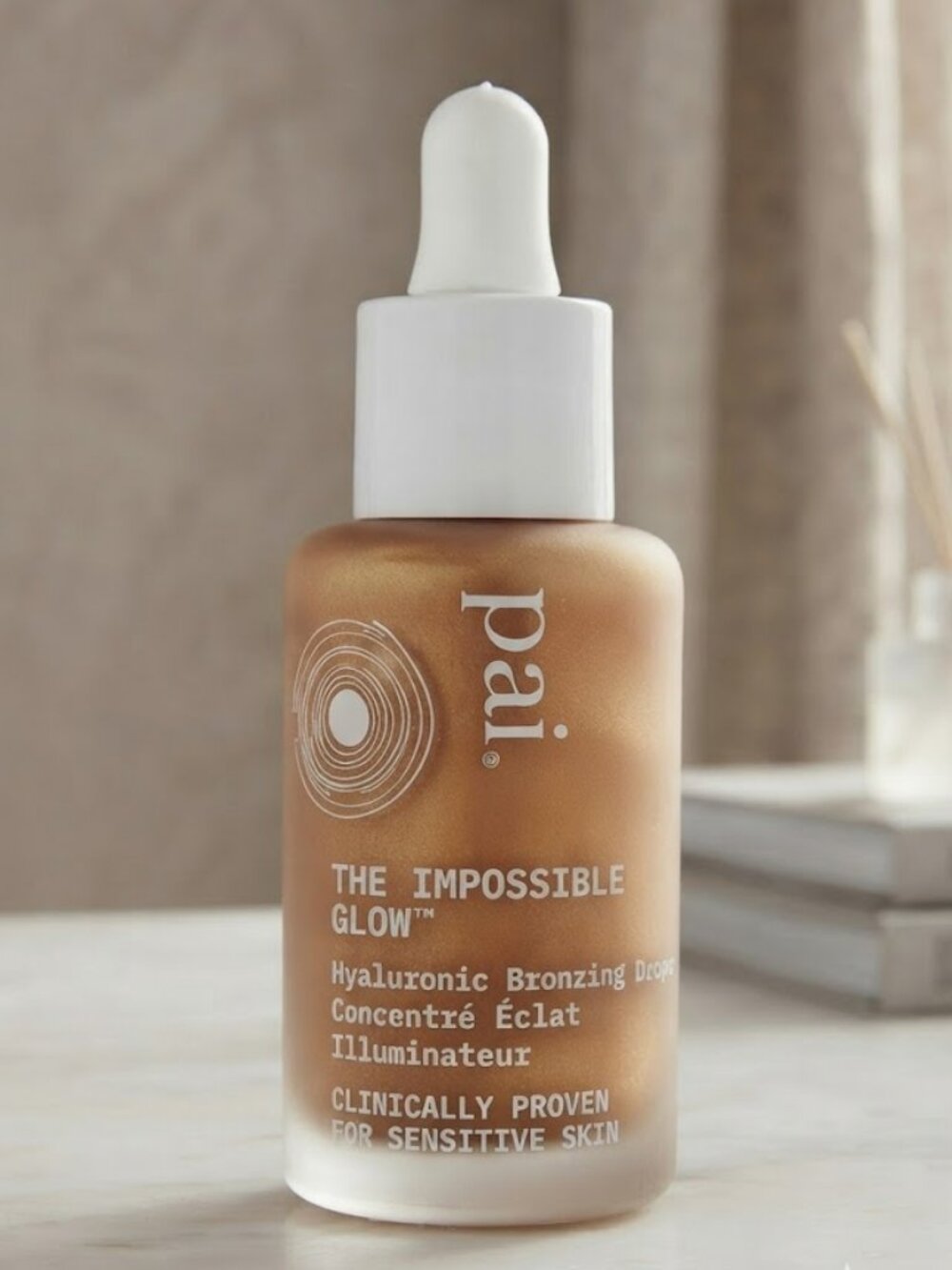 Pai Skincare The Impossible Glow Bronzing Drops 1 oz 30 ml Full Size NEW Bronze